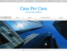 Tablet Screenshot of casapercasaimmobiliare.it